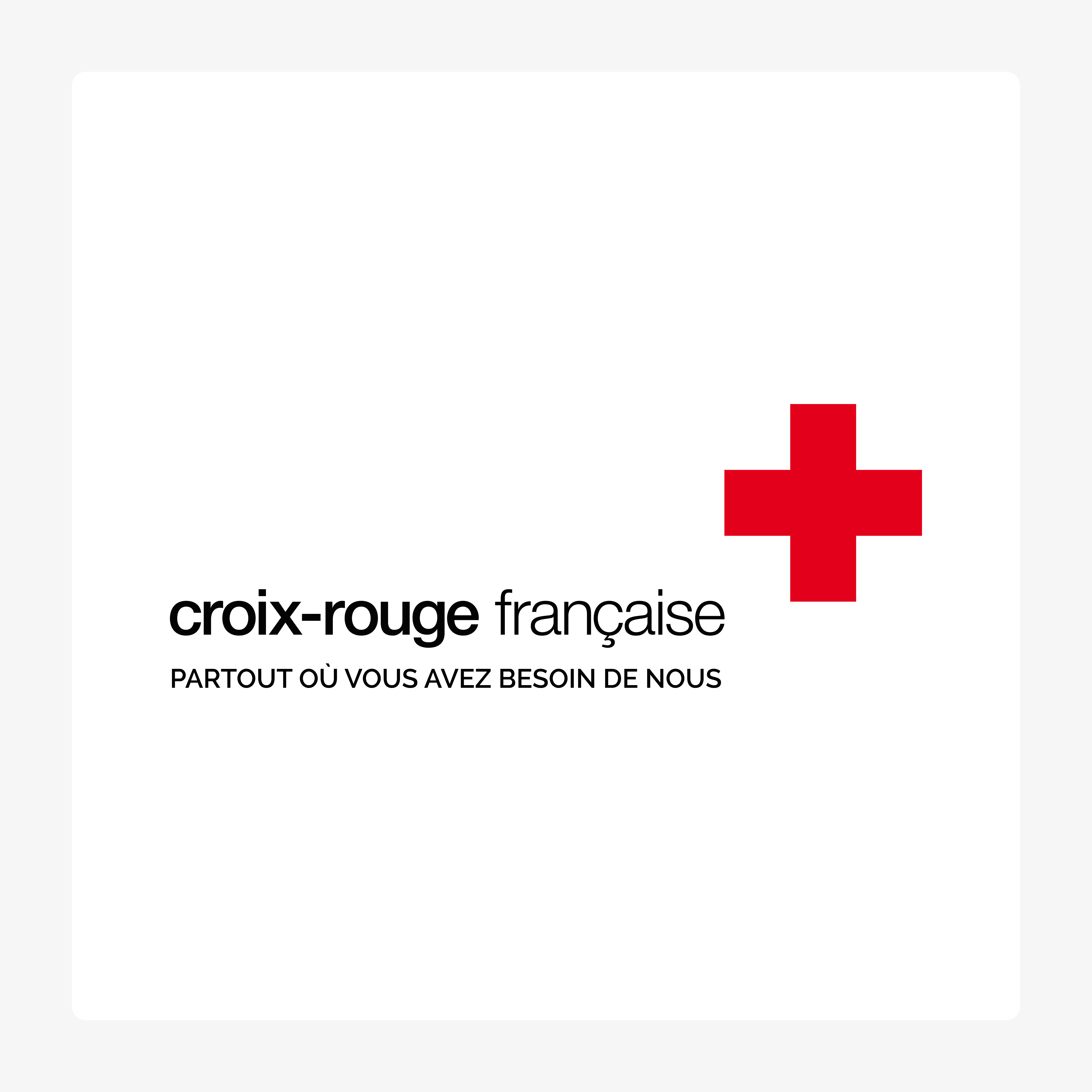 Croix Rouge Française - Création d'une affiche