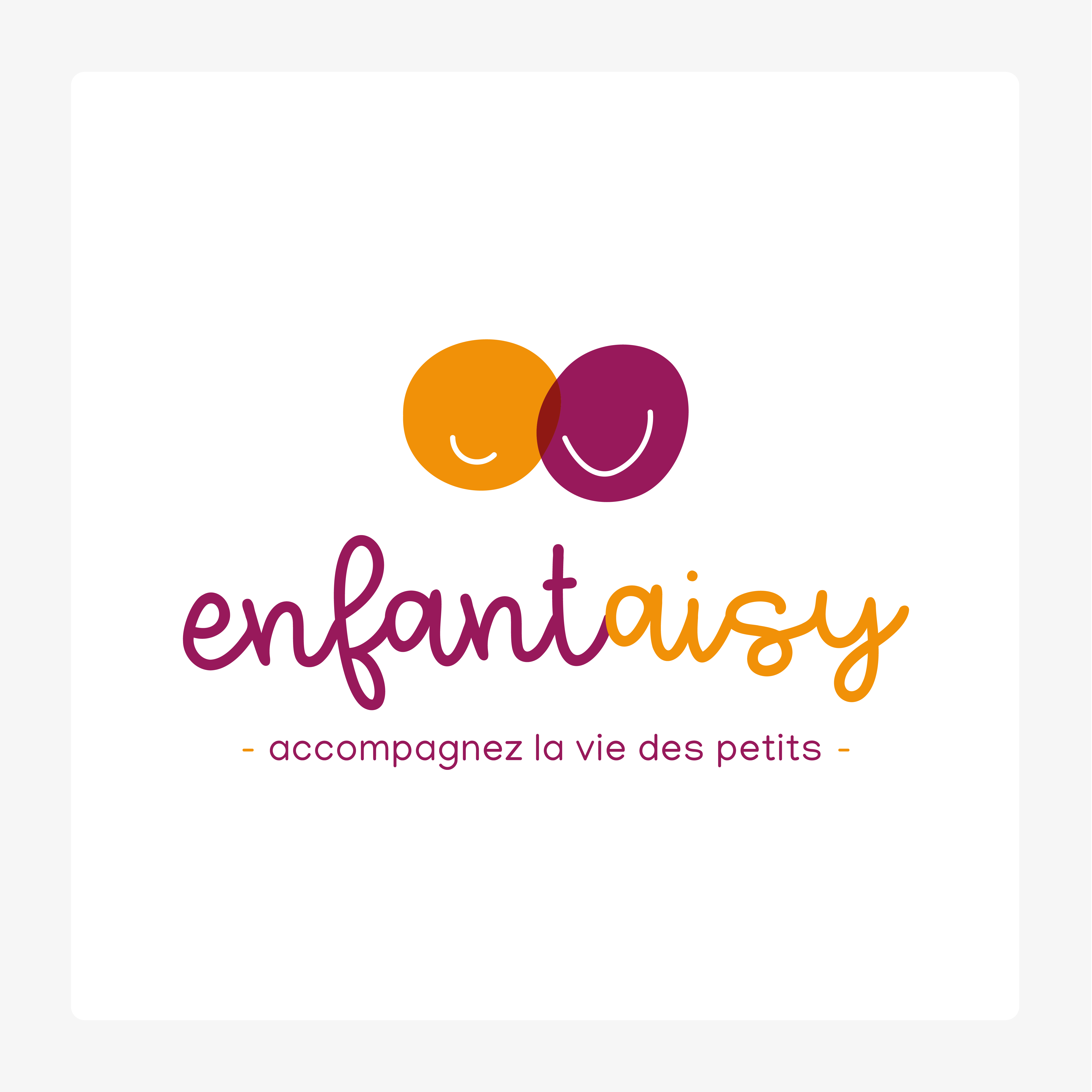 Enfantaisy - Création de logotype, charte graphique et cartes de visite