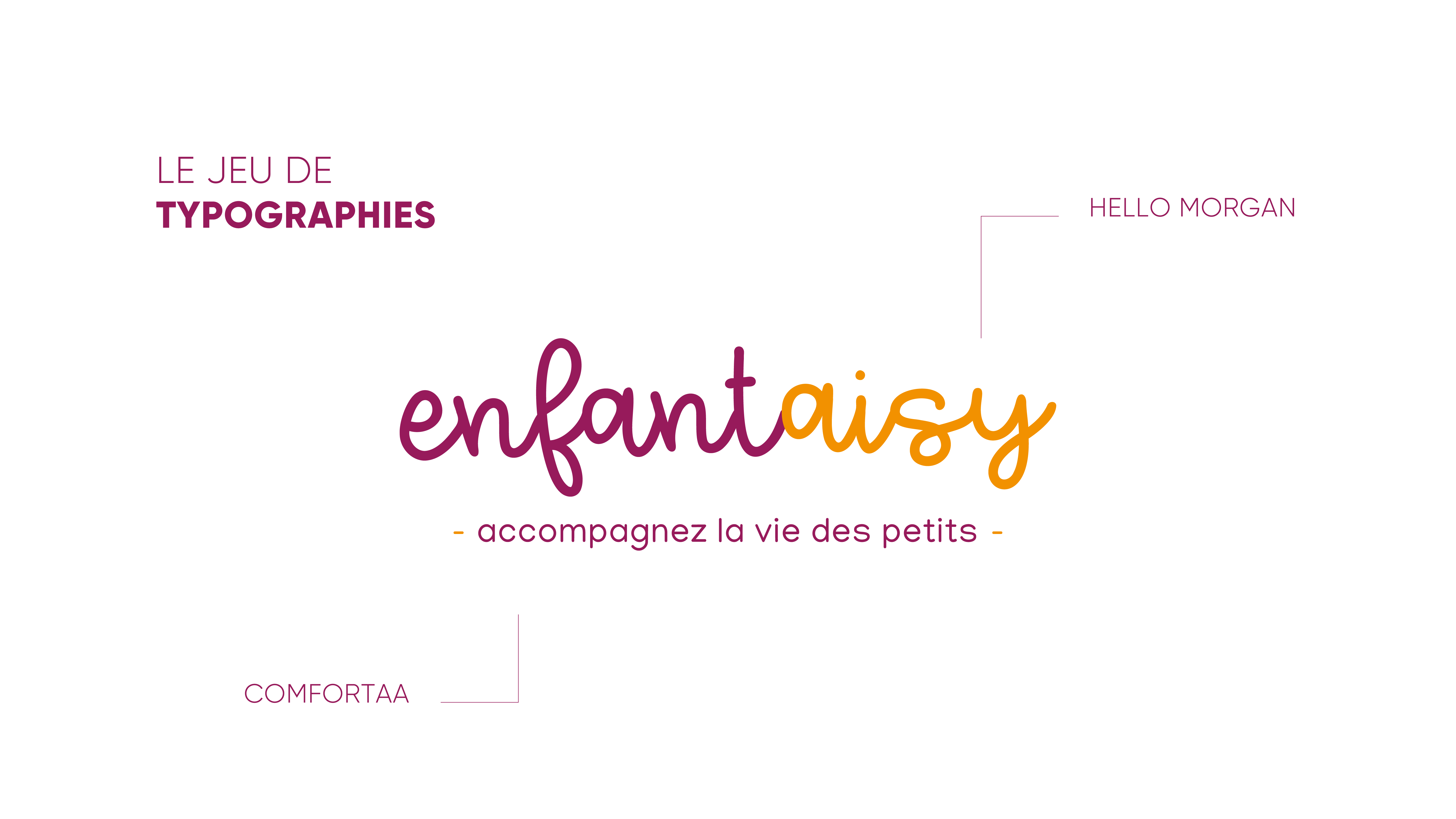 Enfantaisy - Création de logotype, charte graphique et cartes de visite