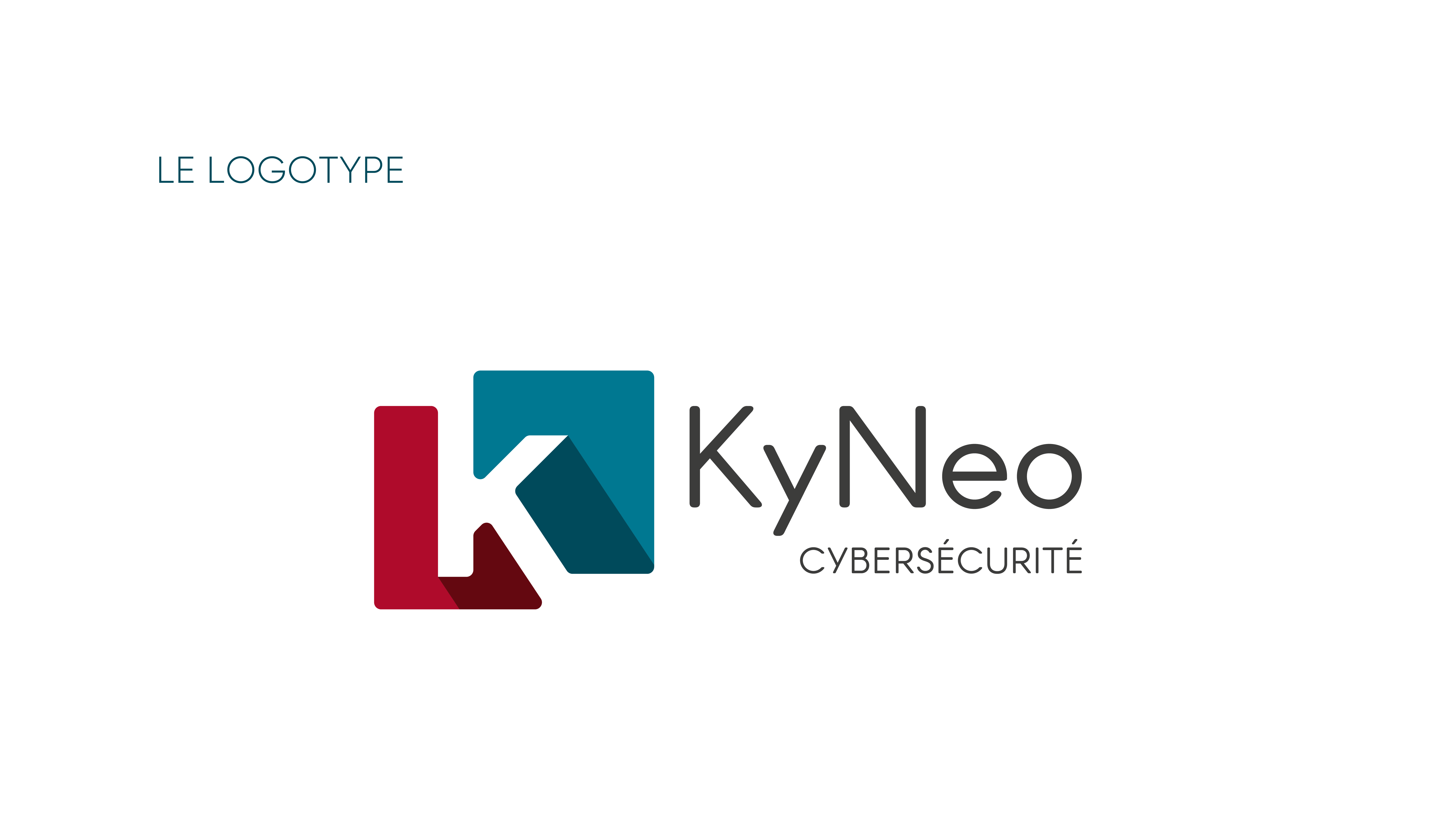 Kyneo cybersécurité - Création de charte graphique, logotype, supports imprimés et site Wordpress sur-mesure